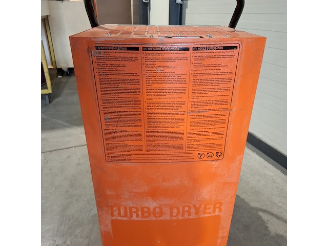 Bouwdroger 150l 230v trotec, ttk 800, bouwjaar 2013 - afbeelding 4 van  6