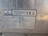 Bouwdroger 50l 230v remko, etf550, bouwjaar 2017 - afbeelding 17 van  18