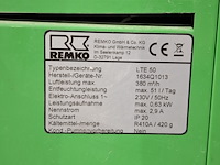 Bouwdroger 50l 230v remko, lte50, bouwjaar 2019 - afbeelding 6 van  7