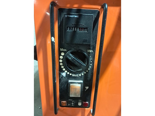 Bouwdroger 50l 230v trotec, ttk 0175 s, bouwjaar 2018 - afbeelding 6 van  8