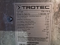 Bouwdroger 50l 230v trotec, ttk 0175 s, bouwjaar 2018 - afbeelding 8 van  8