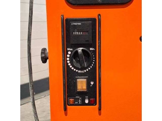 Bouwdroger 50l 230v trotec, ttk 0175 s, bouwjaar 2018 - afbeelding 4 van  7