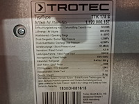Bouwdroger 50l 230v trotec, ttk 0175 s, bouwjaar 2018 - afbeelding 3 van  11