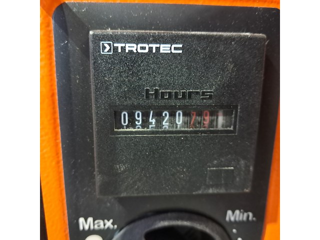 Bouwdroger 50l 230v trotec, ttk 0175 s, bouwjaar 2018 - afbeelding 9 van  11
