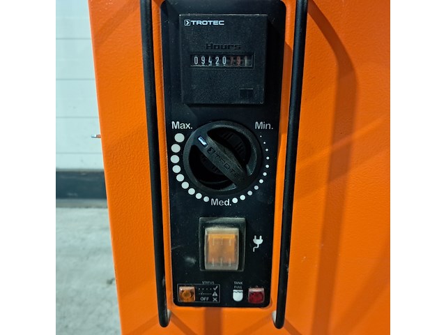 Bouwdroger 50l 230v trotec, ttk 0175 s, bouwjaar 2018 - afbeelding 10 van  11