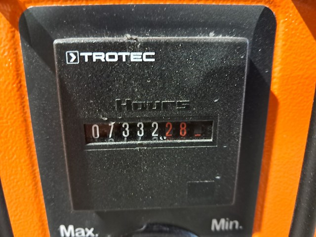Bouwdroger 50l 230v trotec, ttk 0175 s, bouwjaar 2021 - afbeelding 8 van  10