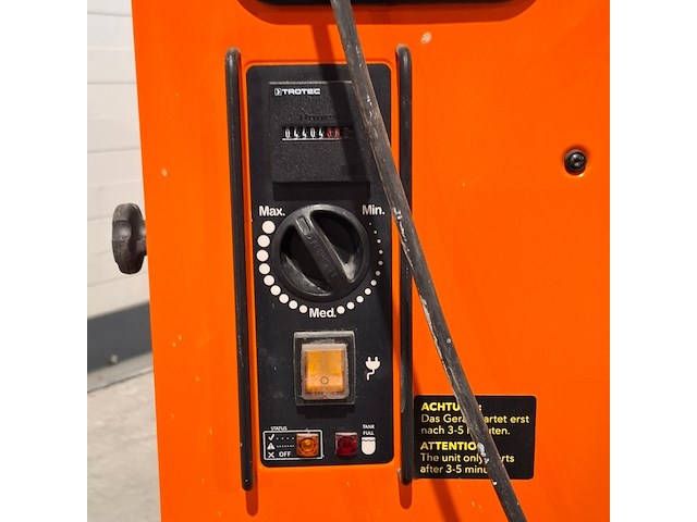 Bouwdroger 50l 230v trotec, ttk0175s, bouwjaar 2016 - afbeelding 4 van  7