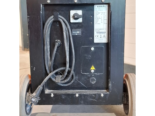 Bouwdroger 75l 230v dantherm, pd 400, bouwjaar 2021 - afbeelding 5 van  8