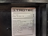 Bouwdroger 75l 230v trotec, ttk 400, bouwjaar 2017 - afbeelding 2 van  10