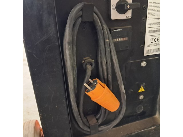 Bouwdroger 75l 230v trotec, ttk 400, bouwjaar 2017 - afbeelding 8 van  10