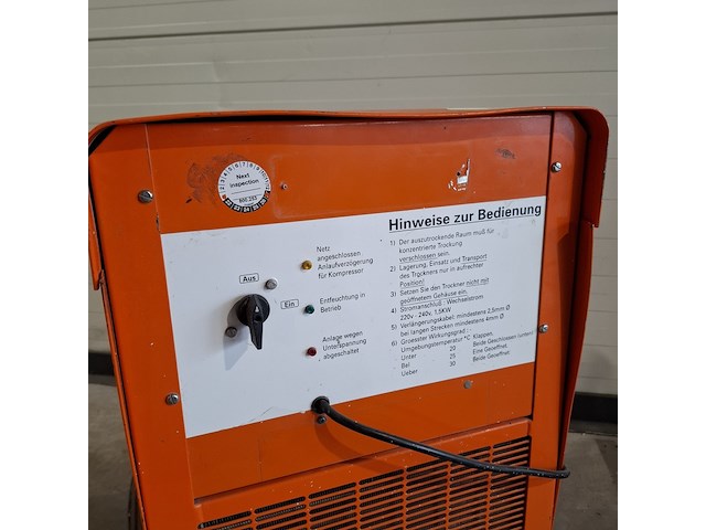 Bouwdroger 82l 230v ebac, bd150, bouwjaar 2009 - afbeelding 5 van  5