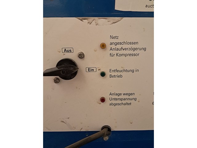 Bouwdroger 82l 230v ebac, bd150, bouwjaar 2012 - afbeelding 3 van  12