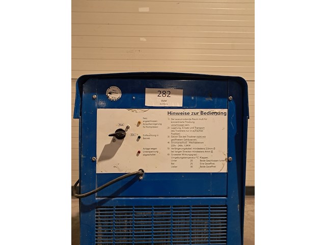 Bouwdroger 82l 230v ebac, bd150, bouwjaar 2012 - afbeelding 5 van  12