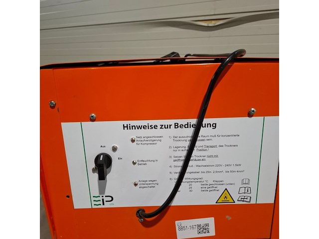 Bouwdroger 82l 230v, ebac, mk11, 2021 - afbeelding 3 van  6