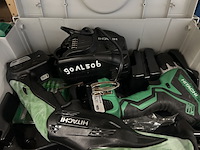 Bouwgereedschap in koffer met accu en lader hitachi - afbeelding 3 van  6