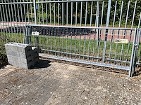 Bouwhek 340x120cm (5x) + voet (7x) - afbeelding 1 van  1