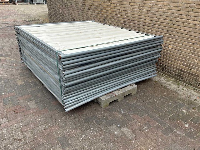 Bouwhek cityfence zichtontnemend 2.16x2.0m (20x) - afbeelding 3 van  5