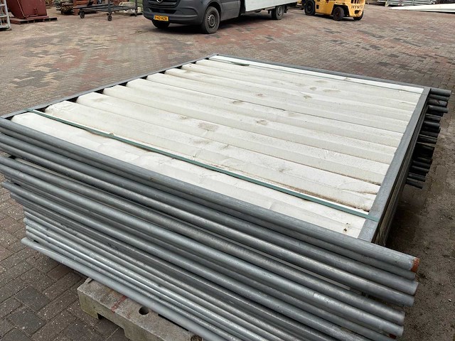 Bouwhek cityfence zichtontnemend 2.16x2.0m (20x) - afbeelding 4 van  5