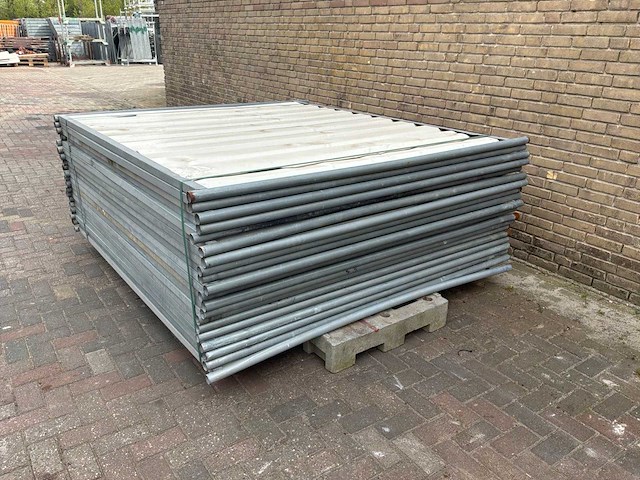 Bouwhek cityfence zichtontnemend 2.16x2.0m (20x) - afbeelding 2 van  3