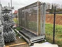 Bouwhek in transportframe (11x) - afbeelding 1 van  2