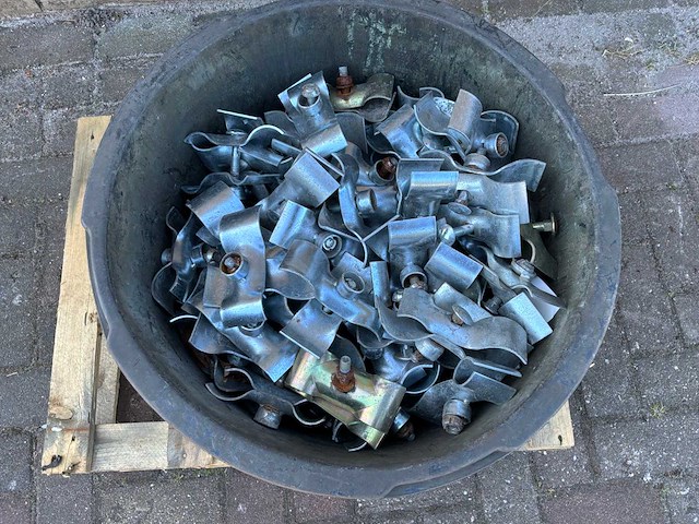 Bouwhek klem slotbout (100x) - afbeelding 2 van  2