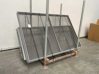 Bouwhek met deur - afbeelding 1 van  5