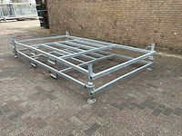 Bouwhek opslagrek liggend model (2x) - afbeelding 3 van  4