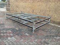 Bouwhek stapelrek liggend model (2x) - afbeelding 4 van  8