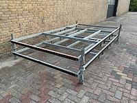 Bouwhek stapelrek liggend model (2x) - afbeelding 3 van  8
