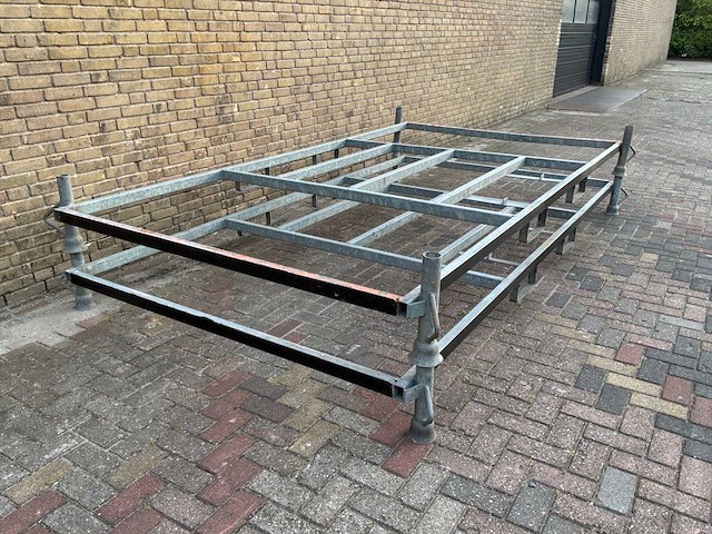 Bouwhek stapelrek liggend model (2x) - afbeelding 3 van  8