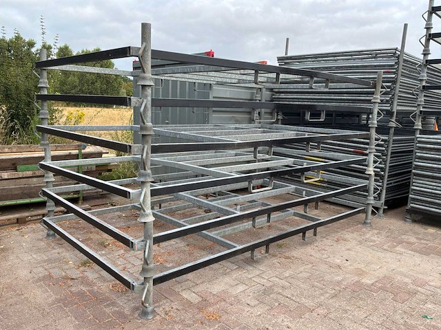 Bouwhek stapelrek liggend model (2x) - afbeelding 8 van  8