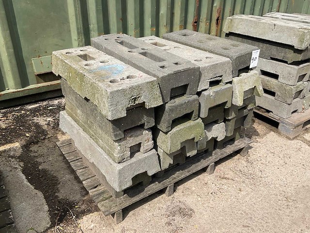 Bouwhek voet (20x) - afbeelding 1 van  1