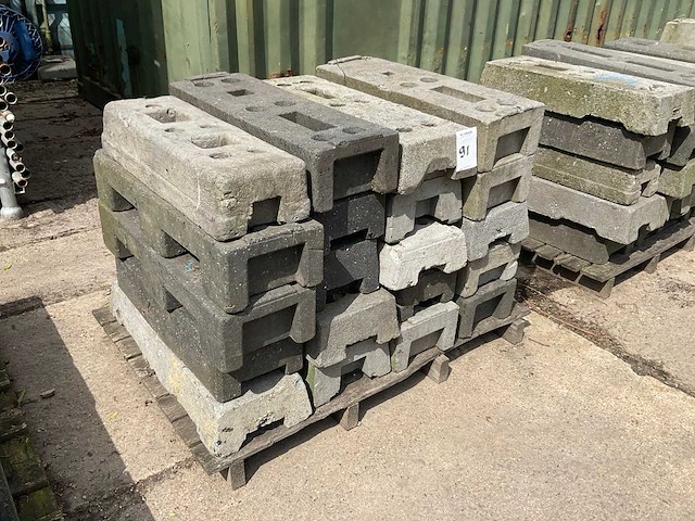 Bouwhek voet (20x) - afbeelding 1 van  1
