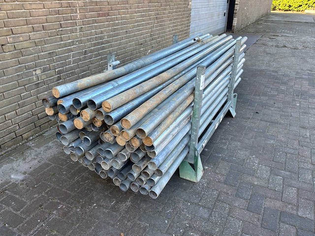 Bouwhekpaal 60.3mm 285cm (110x) - afbeelding 2 van  4