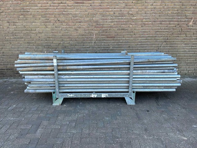Bouwhekpaal 60.3mm 285cm (110x) - afbeelding 1 van  4
