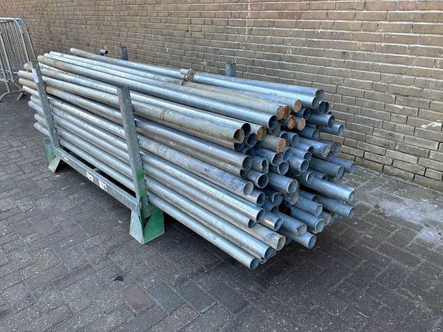 Bouwhekpaal 60.3mm 285cm (110x) - afbeelding 3 van  4