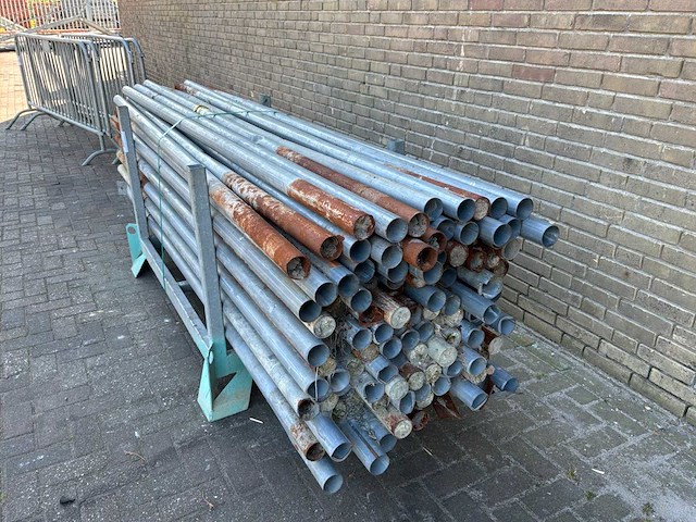 Bouwhekpaal 60.3mm 285cm (125x) - afbeelding 4 van  4