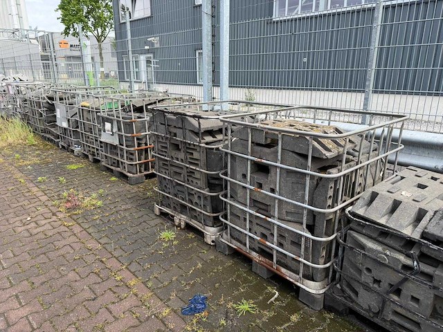 Bouwhekvoet kunststof 26 pallets - afbeelding 1 van  1