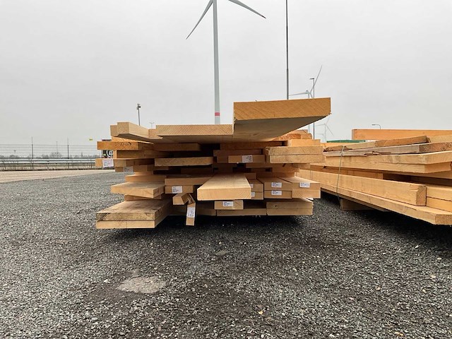Bouwhout planken +/- 3m3 - afbeelding 4 van  14