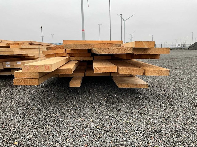 Bouwhout planken +/- 3m3 - afbeelding 5 van  14
