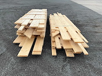 Bouwhout planken +/- 4m3 - afbeelding 2 van  12