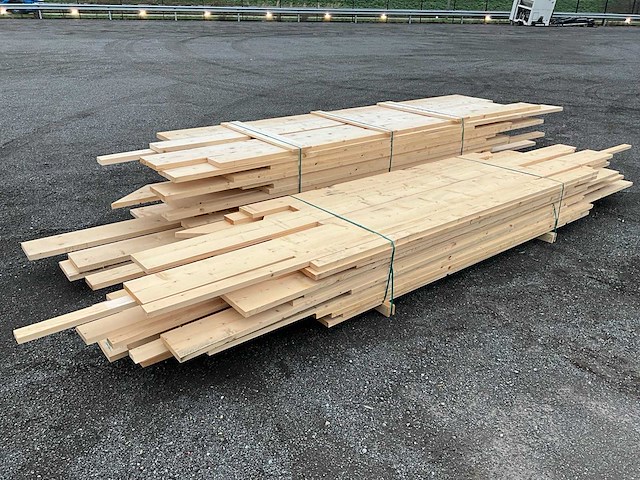 Bouwhout planken +/- 4m3 - afbeelding 6 van  12