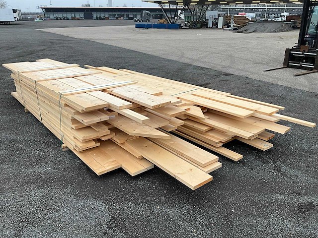 Bouwhout planken +/- 4m3 - afbeelding 12 van  12