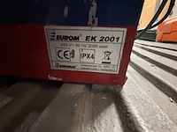 Bouwkachel, eurom, ek 2001 - afbeelding 2 van  2