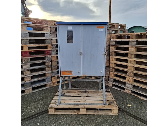 Bouwkast merz, 63/031-6, grijs/blauw, 2007 - afbeelding 1 van  9