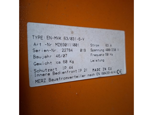 Bouwkast merz, 63/031-6, grijs/blauw, 2007 - afbeelding 8 van  9