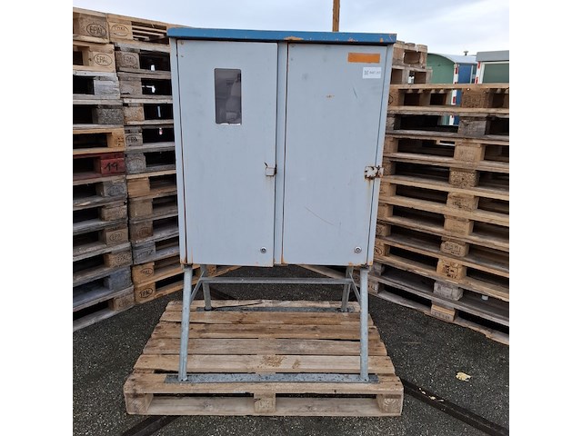 Bouwkast merz, 63/031-6, grijs/blauw, 2007 - afbeelding 1 van  11