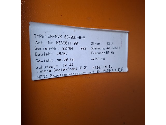 Bouwkast merz, 63/031-6, grijs/blauw, 2007 - afbeelding 11 van  11