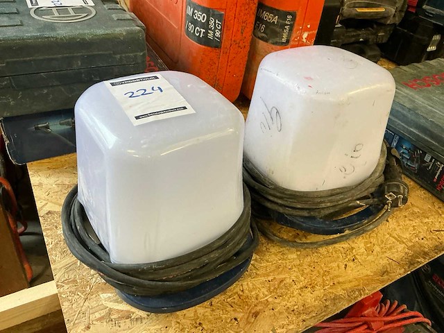 Bouwlamp (2x) - afbeelding 1 van  3