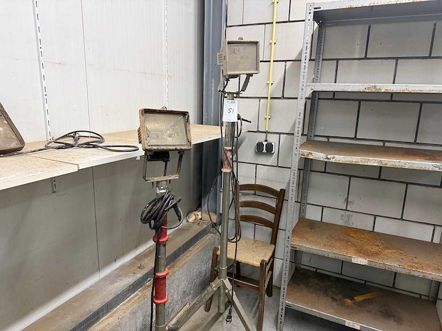 Bouwlamp (2x) - afbeelding 1 van  2